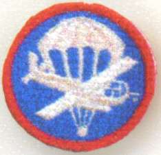 scale WWII US Army Officer Paratroop Glider Patch  