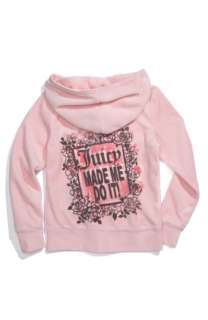 Juicy Couture Velour Logo Hoodie (Little Girls)  