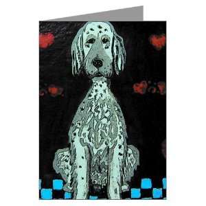  English Setter Dog Greeting Cards Pk of 10 by  Health 