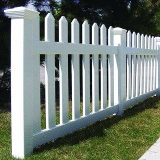 Genova Building Products FPK103 Traditional Picket Fence Section