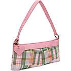Tamara Handbags Lexi Top Zip Pink & Green Plaid $50.00