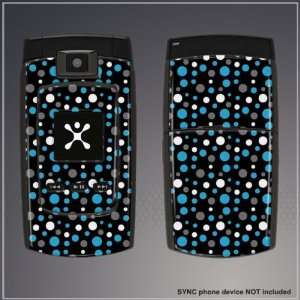    Samsung Sync blue/white dots Gel skin sy g25: Everything Else
