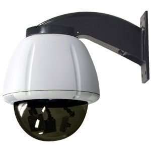  dome Camera System w/wall mount, tinted dome, Multiple Hi Res Color 