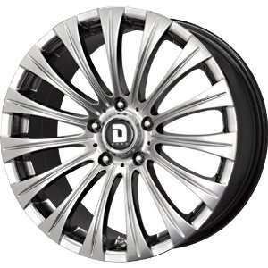  Drag DR 43 Hyper Black Wheel (17x8/5x112mm): Automotive