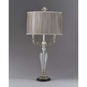  Table Lamp by Bassett Mirror Company   Silver (L2261T 