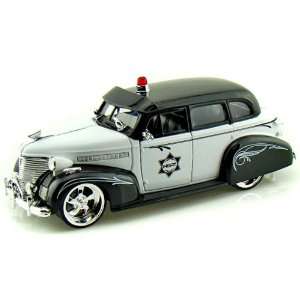  Jada 1/24 1939 Chevy Master Deluxe Police Car Toys 