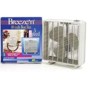 Breezen 10 Box Fan 3 Speed:  Home & Kitchen