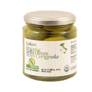 Organic Bella Olives From Cerignola: Grocery & Gourmet Food