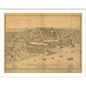  Historic Washington, District of Columbia DC), c. 1872 (M 