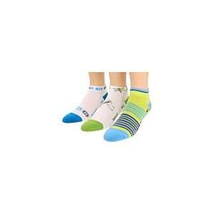  DeFeet Speede 3 Pair Pack Womens Slinly Blue, Dragonfly 