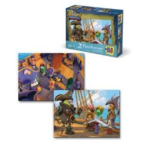 CHRISTIAN BIBLE PUZZLES Pirates 2 sided puzzle Toys 