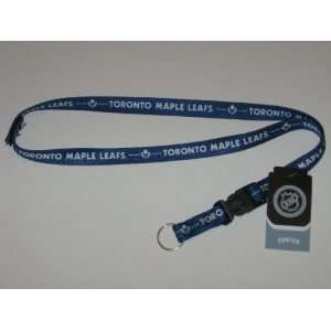  TORONTO MAPLE LEAFS Team Logo 24 LANYARD Velcro Key Chain 