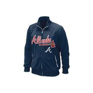    Atlanta Braves Nike Navy 2012 Track Jacket: Sports & Outdoors