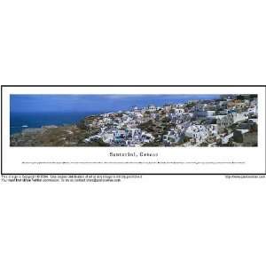  Santorini, Greece 13.5x40 Panoramic Photo Sports 
