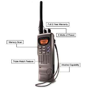   Uniden HH 90 Watertight Handheld VHF Marine Radio: Sports & Outdoors