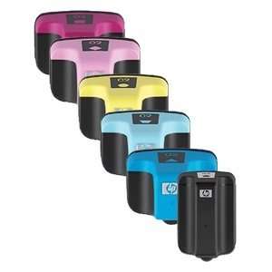  HP 02 Set (1 Black, 5 Colors Photosmart 3110, 3210, 3310 