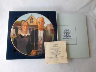 Grant Wood’s “American Gothic, 1981/1st Issue/Signed/Rare/Museum 