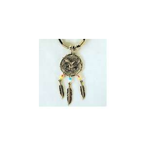  American Indian Eagle Dream Catcher Rope Necklace   Pack 