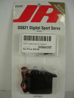 JR DS821 Digital Sport High Torque Servo JRPS821  