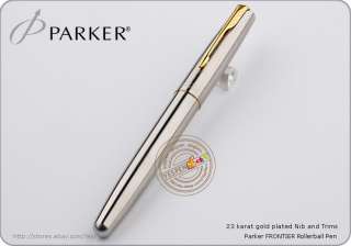 Parker Frontier Rollerball Pen Flighter GT Black Ink M  