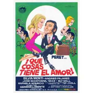 Que cosas tiene el amor Poster Movie Spanish (11 x 17 Inches   28cm x 