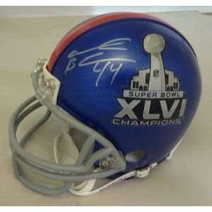  Ahmad Bradshaw Autographed/Hand Signed New York Giants 