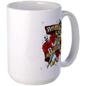  Large Mug Coffee Drink Cup Rock N Roll Royalty: Everything 