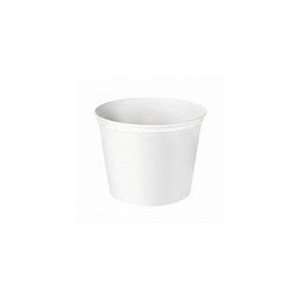  Solo 83 Ounce White Paper Food Buckets Unwaxed 100 Per 