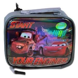  Disney Cars Start Your Engines Rectangle Lunch Bag 