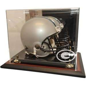  Green Bay Packers Zenith Helmet Display, Brown: Sports 