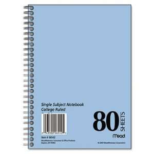  Mead Mid Tier Single Subject Notebooks MEA06552