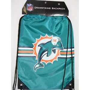    Miami Dolphins NFL Logo Drawstring Backpack
