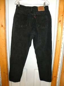 Sz 16 Mis M 550 Levis Relaxed Fit Tapered Leg Jeans  