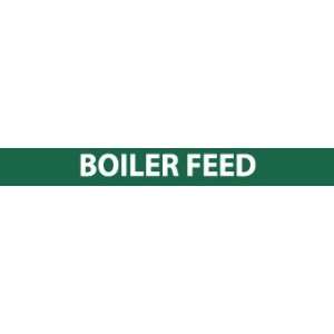   PIPEMARKER, BOILER FEED, 1X9, 1/2 LETTER, PS VINYL: Home Improvement