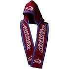 NEW COLORADO AVALANCHE KNIT HOODY HOODED SCARF w/ POCKETS