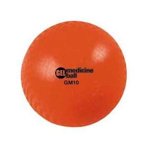  15 lb. 10 Diameter Orange Gel Medicine Ball (Set of 2 