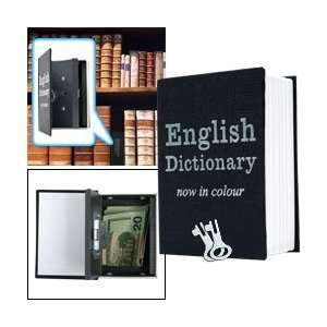 NEW Trademark Mini Dictionary Diversion Book Safe With Key Lock Metal 