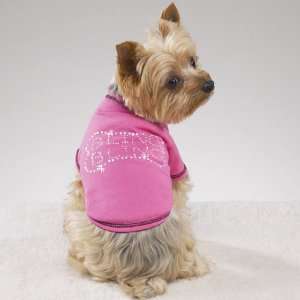  Dog Puppy Pet Clothing Apparel T Shirt Bling Bling Pink 