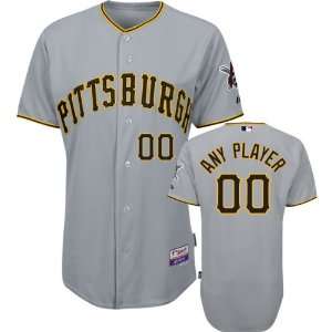  Pittsburgh Pirates Customized Authentic Road Cool Base On 