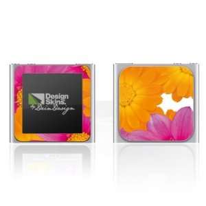 Design Skins for Apple iPod Nano 6th Generation   Flower Power Design 