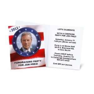   Election Blue   Personalized Invitations (8)