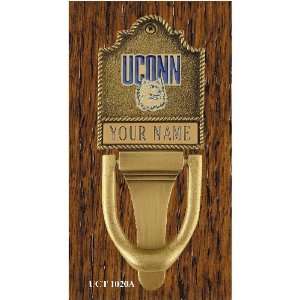Monogram Club Connecticut Huskies (UConn) Personalized Brass Door 