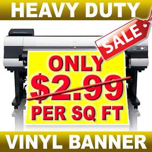 Sign Printing Durable Vinyl Banner Sign Graphics Print  