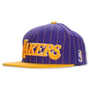 REEBOK ONFIELD Reebok NBA Los Angeles Lakers Flat Bill Snapback Hat 