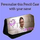 olly murs personalised pencil case make up bag clutch bag