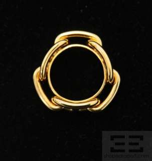 Hermes Gold Regate Scarf Ring  