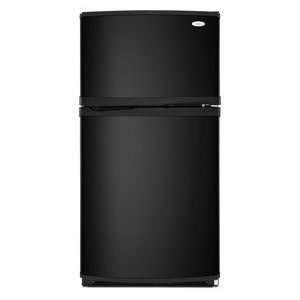 Whirlpool : W2RXEMMWB 33 21.7 cu. ft. Top Freezer Refrigerator   Black 