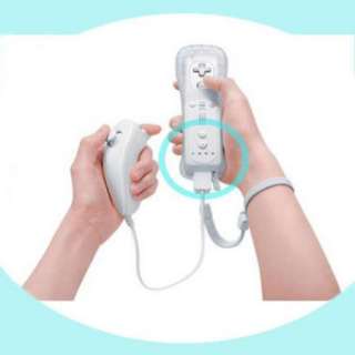 New Built in Motion Plus Remote and Nunchuck Controller Nintendo Wii 
