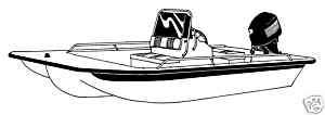 BOAT COVERS 196 CENTER CONSOLE BAY STYLE FISHING BOATS  