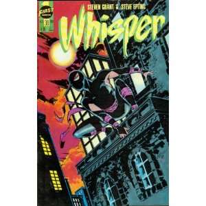  Whisper (First Comics #30) November 1989 Steven Grant 